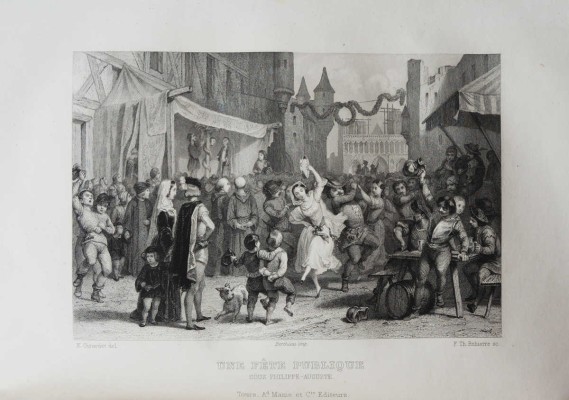 [Гурнери Э. История Парижа и его памятников. Тур, 1852]. 